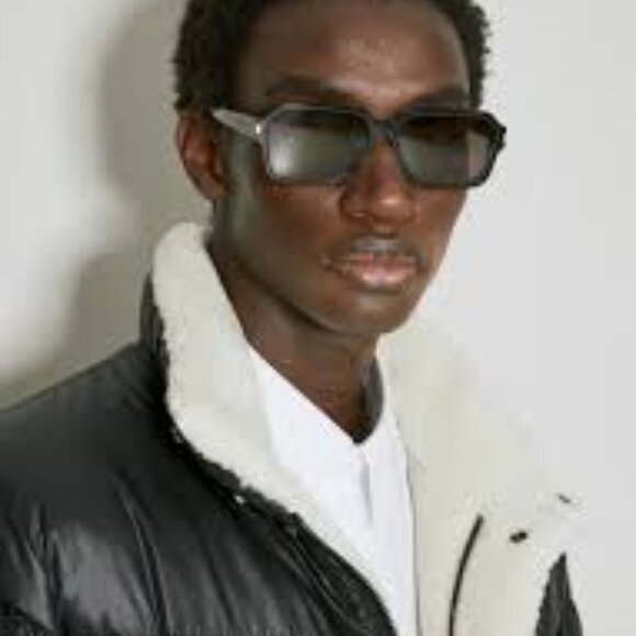 Saint Laurent SL611 002 Rectangle Sunglasses - Havana/Grey - Picture 3 of 13